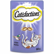 Snack gatos Catisfactions Pato